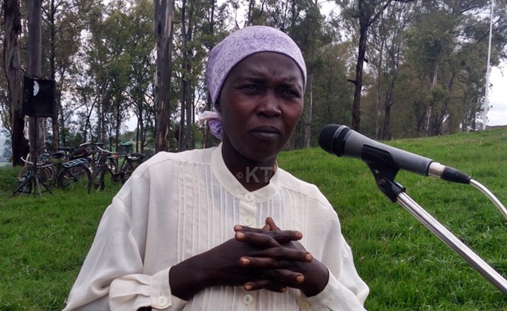 Ancilla Mukamparaye watsimbaraye ku gusaba imbabazi kugeza azihawe.