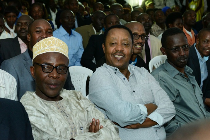 Bamwe mu bacuruzi bo muri Rubavu bari bitabiriye iki kiganiro na Perezida.