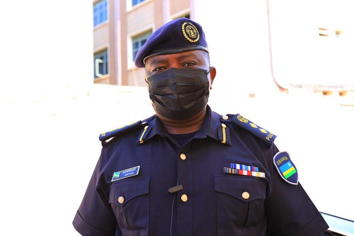 CSP Africa Apollo Sendahangarwa, umuvugizi wungirije wa Polisi y