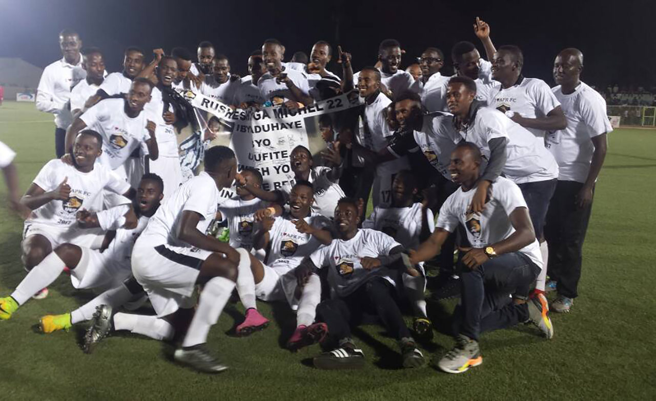 APR yishimira kwegukana igikombe, inasezera kuri Rusheshangoga ugiye kwerekeza muri Singida yo muri Tanzania