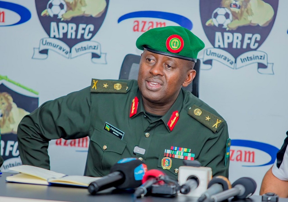 Umuyobozi wa APR FC, Brig Gen Deo Rusanganwa