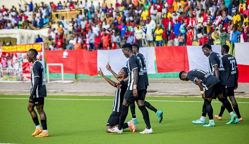 Victor Mbaoma yashimiye Imana ku bw'ibitego bibiri yatsinze muri uyu mukino