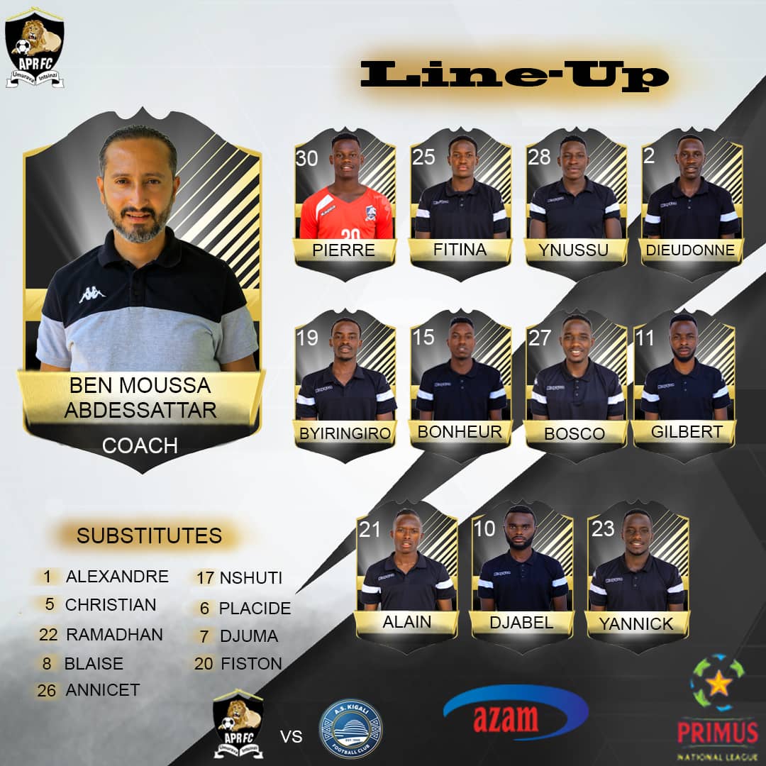 Abakinnyi APR FC yakoresheje 