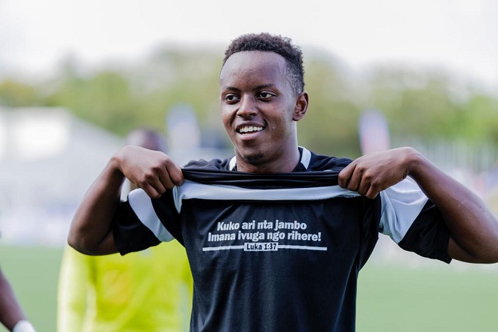 Nshuti Innocent watsinze igitego cya mbere cya APR FC