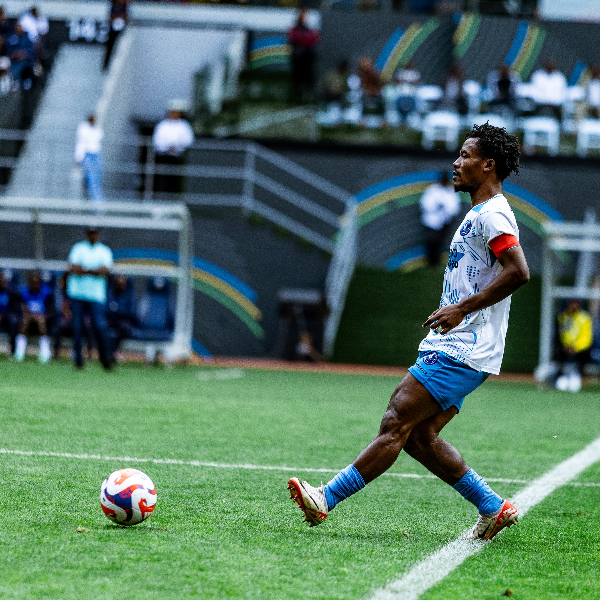 Bigirimana Abedi wari Kapiteni wa Police FC kuri uyu mukino