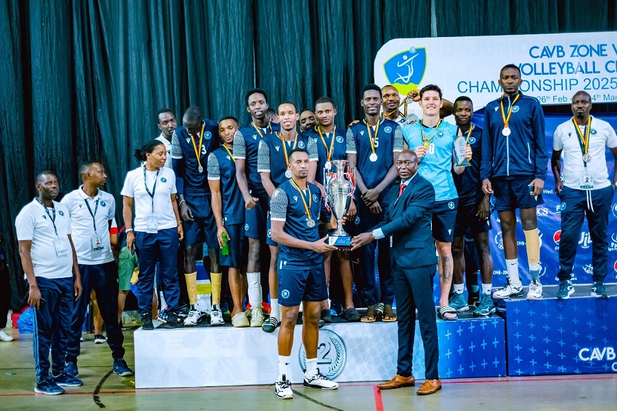 Police VC yahawe igikombe cy'umuringa nyuma yo kwegukana umwanya wa kabiri