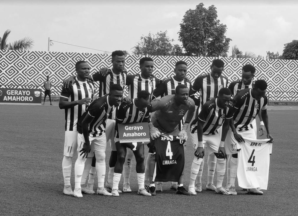 Abakinnyi APR FC yakoresheje itsinda Amagaju FC