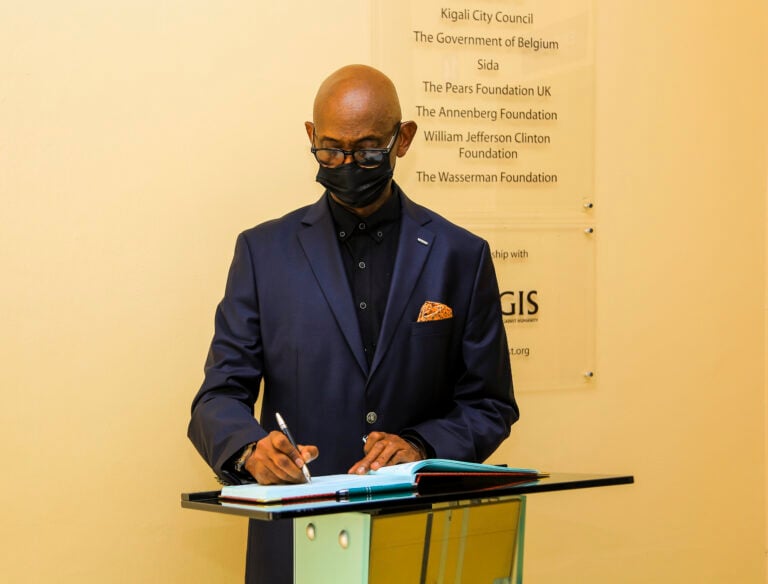 Umunyamabanga wa APR FC Masabo Michel ni we wari uhagarariye ubuyobozi bwa APR FC