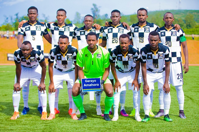Abakinnyi 11 ba APR FC babanje mu kibuga