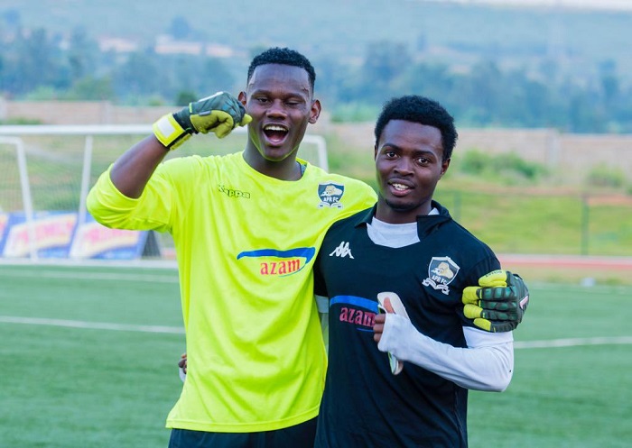 Igitego rukumbi cyatsinzwe na Ishimwe Anicet (wambaye umukara n'umweru) mu minota ya nyuma y'umukino gishobora kuba kiri mu mpamvu zitumye umutoza wa Rayon Sports asezera