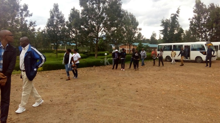 Bakigera mu kigo cya Nkumba.