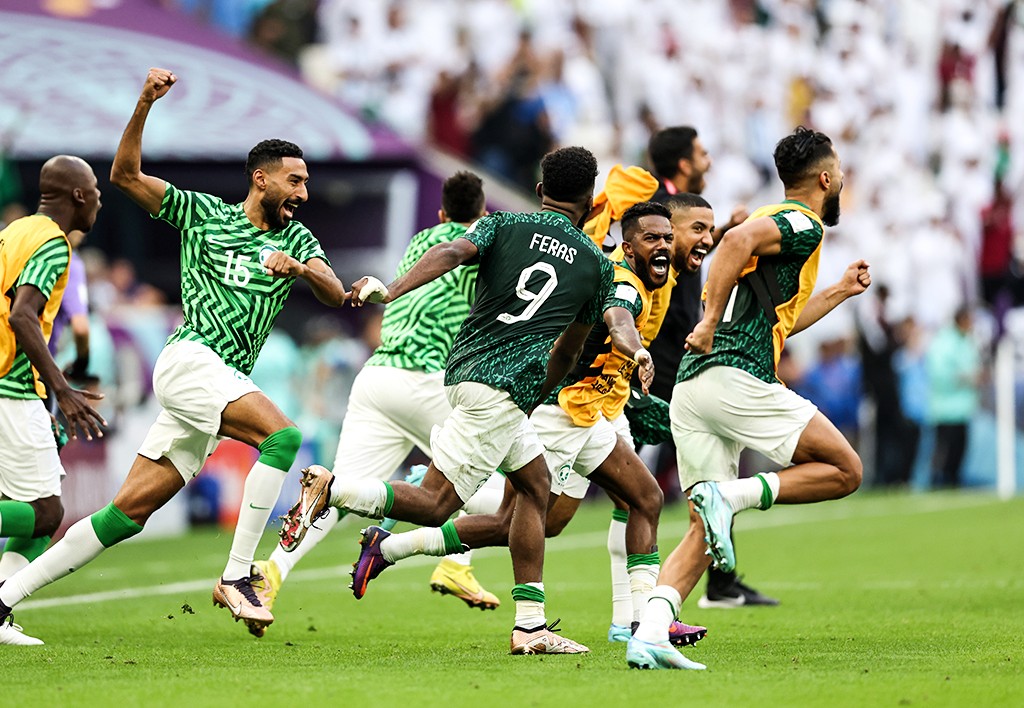 Arabie Saoudite nyuma yuko umusifuzi asoje umukino