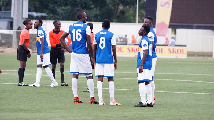 Nyuma y'umukino baganira uko wagenze