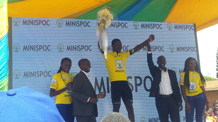 Areruya Joseph asubiranye Maillot Jaune nyuma y