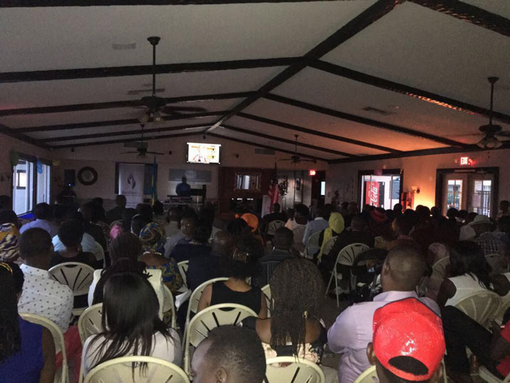 bakurikiye ijambo ry'Umujyanama wa mbere muri Ambassade y'u Rwanda muri Leta Zunze Ubumwe z'Amerika, Manzi Lawrence 