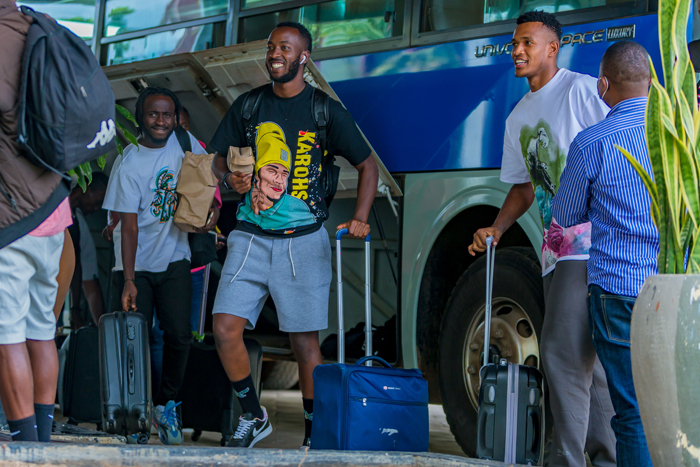 Nishimwe Blaise wa Rayon Sports, Kimenyi Yves wa Kiyovu Sports na Ntwari Fiacre wa AS Kigali