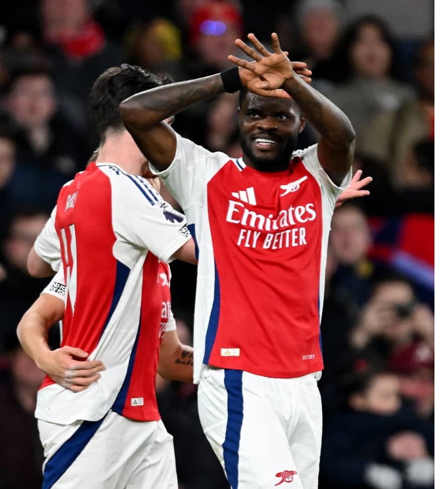 Thomas Partey yatsindiye Arsenal igitego cya kabiri