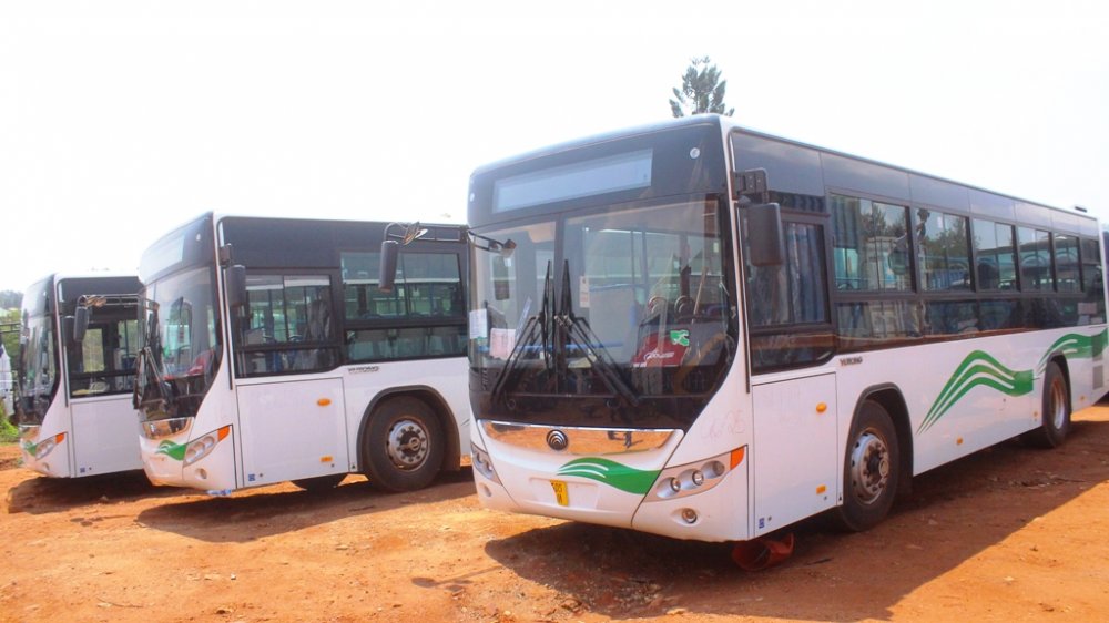 Izi ni zo bisi zigezweho ziri kwigarurira isoko mu Mujyi wa Kigali