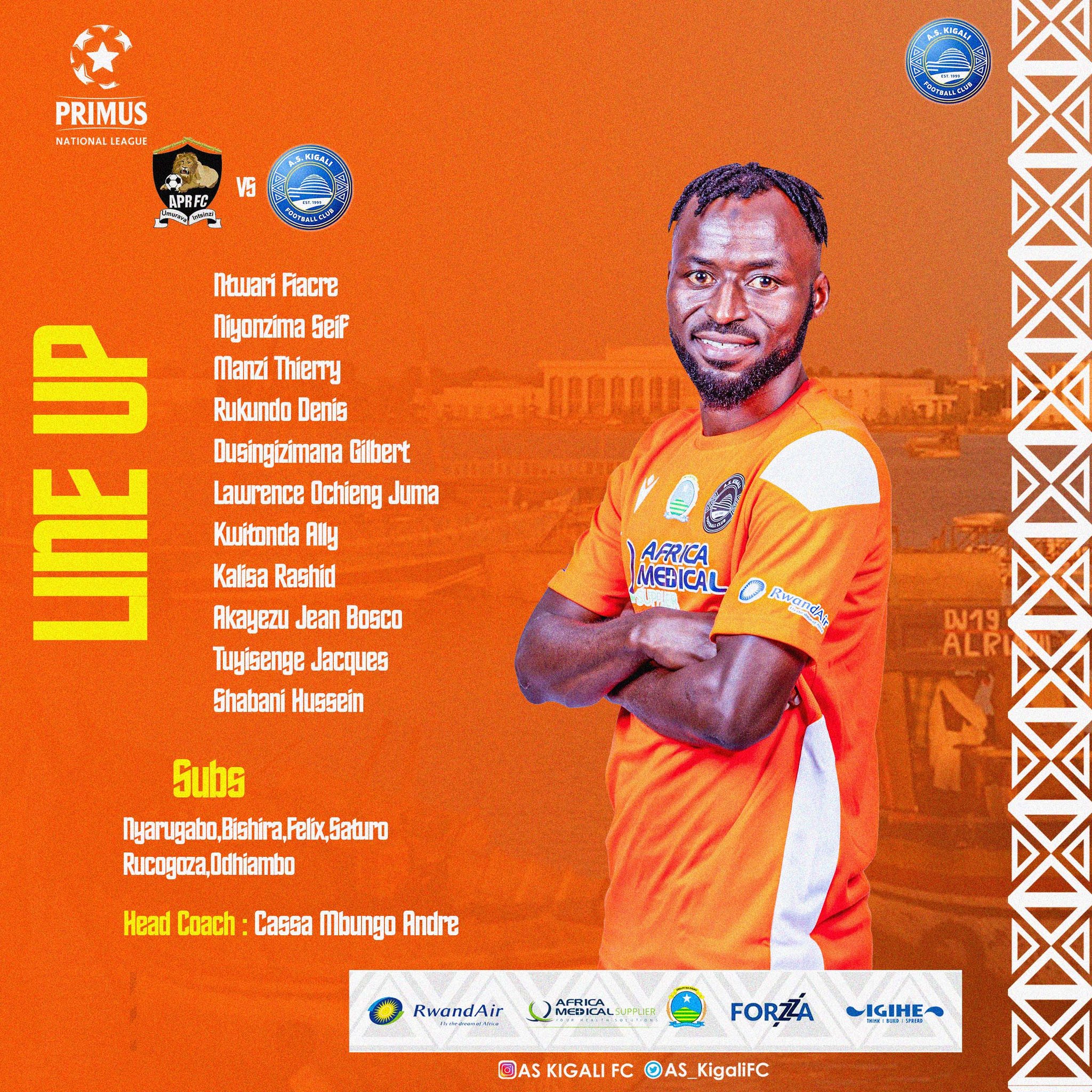 Abakinnyi AS Kigali yakoresheje inganya na APR FC