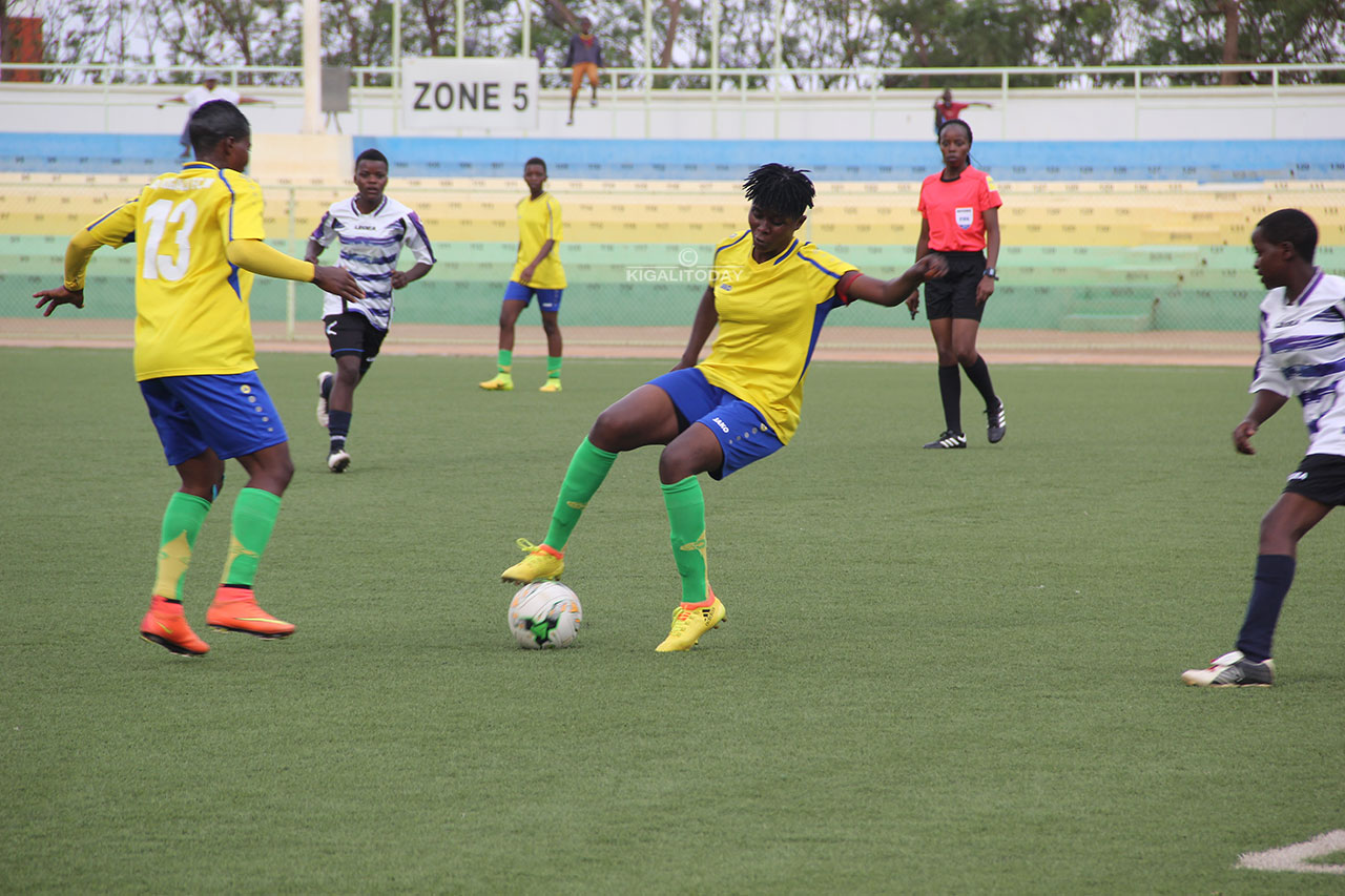 Kalimba Alice, umwe mu bakinnyi ba AS Kigali bitwara neza