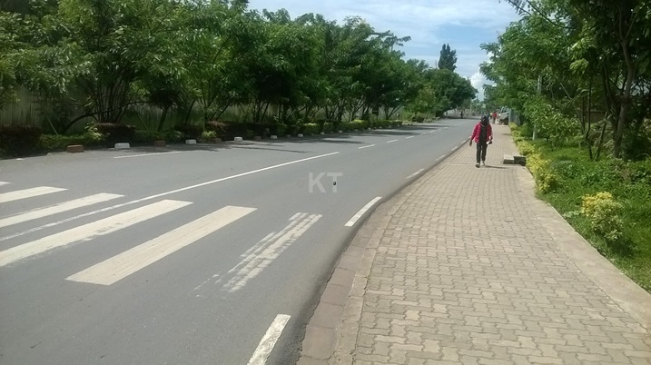 Imihanda ya Rubavu ikoze neza ku buryo nta mbogamizi abasiganwaga bahuye nazo.