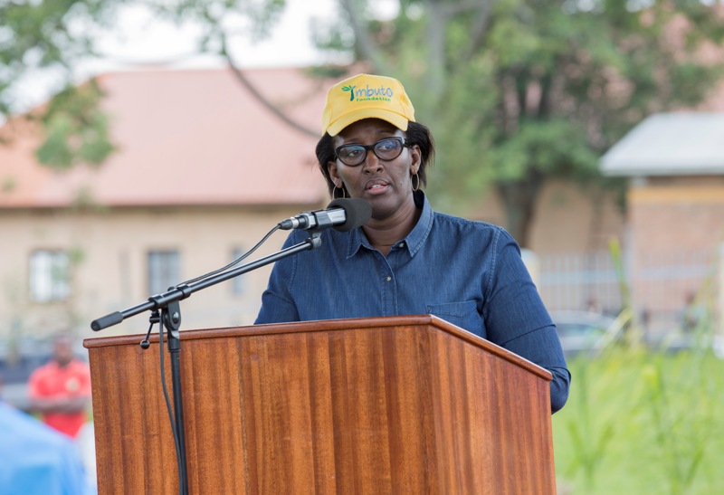 Madame Jeannette Kagame ageza Ijambo ku baturage ba Rurindo
