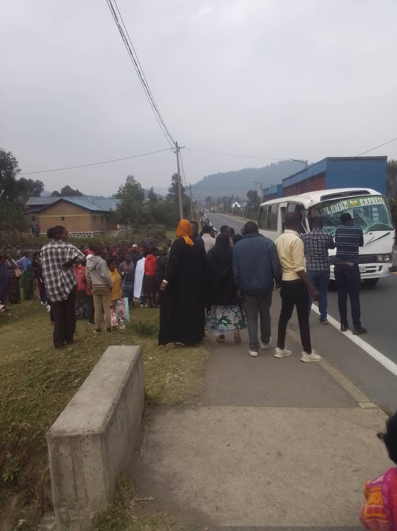 Ku bw'amahirwe abagenzi barokokeye muri iyo mpanuka