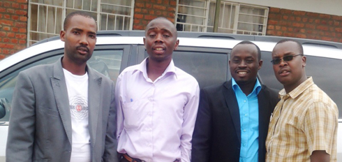Rukesha Emile (Gashari), Munyaneza Mathias (Ruganda), Mutuyimana Emmanuel (Rubengera), na Niyihaba Thomas (wagiye i Murambi mu Kwakira 2012).