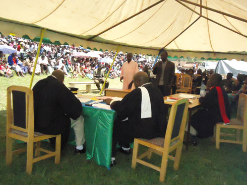 Baburanishirijwe mu ruhame aho bakoreye ibyaha.