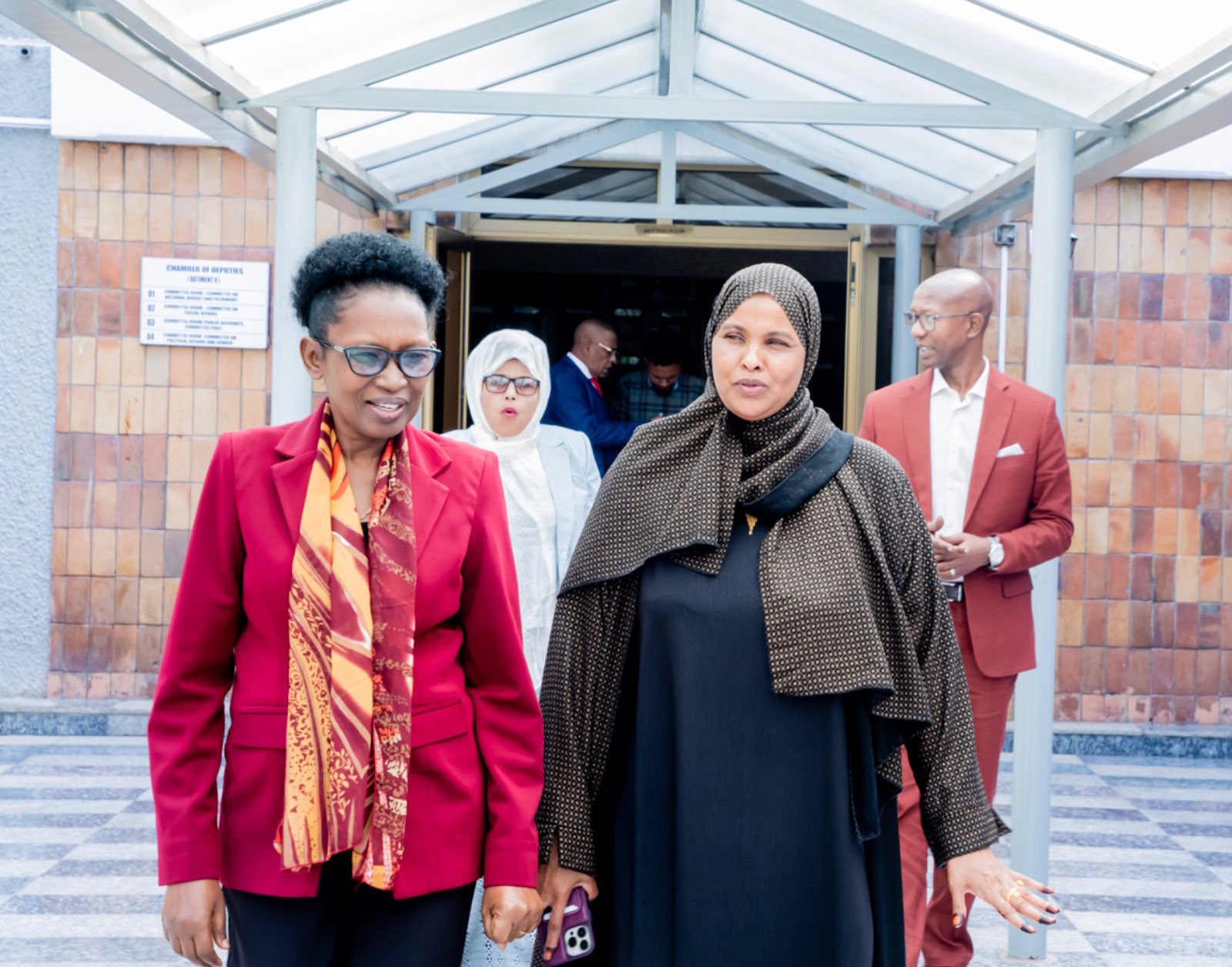 Bakiriwe na Perezida w'Umutwe w'Abadepite mu Nteko Ishinga Amategeko y'u Rwanda, Kazarwa Gertrude