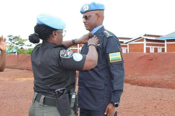 Polisi y'u Rwanda nayo igenerwa imidali ku rwego mpuzamahanga