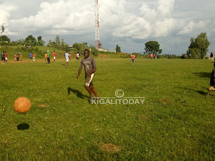 Bamwe bakinnye agapira abadashoboye bakora imyitozo Ngororamubiri