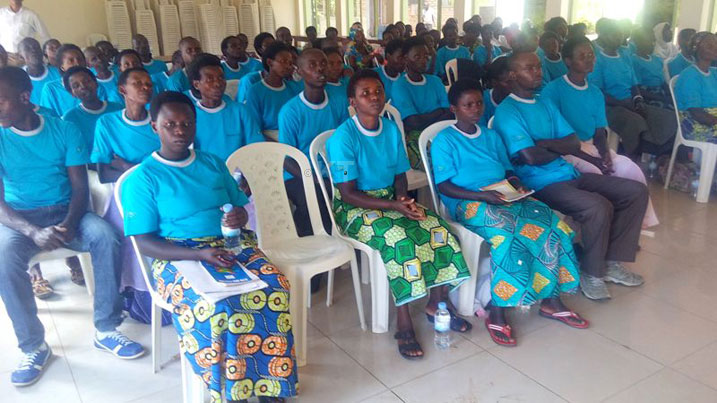 Bamwe mu bagenerwabikorwa ba gahunda ya "Women &Gals"