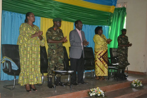 Bamwe mu bayobozi bitabiriye Inteko y