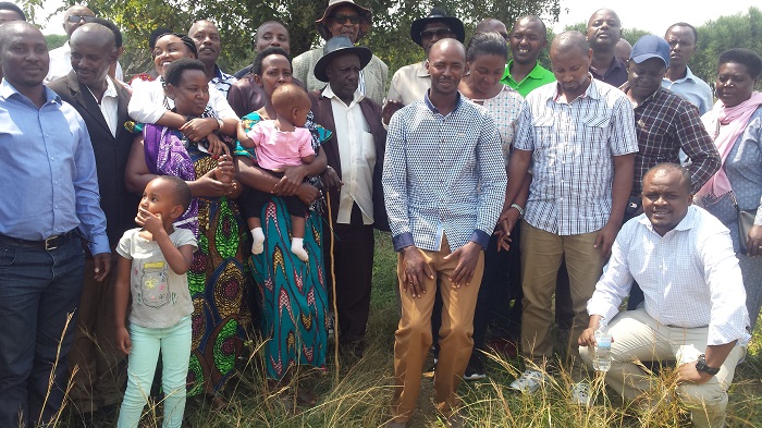Bamwe mu banyamuryango ba Social Family baje koroza Sabiti