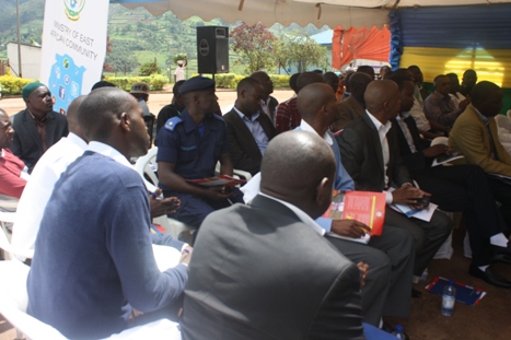 Bamwe mu bari bitabiriye iki gikorwa.