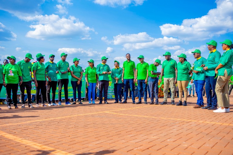 Bamwe mu barwanashyaka ba PL bari kwiyamamariza kuzajya mu Nteko Ishinga Amategeko 