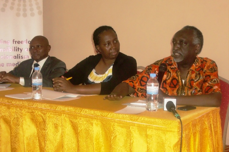 Bamwe mu batanze ibiganiro muri aya mahugurwa