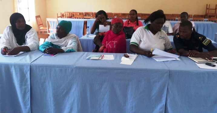 Bamwe mubagira uruhare mu bikorwa byo gukumira ihohoterwa Rubavu