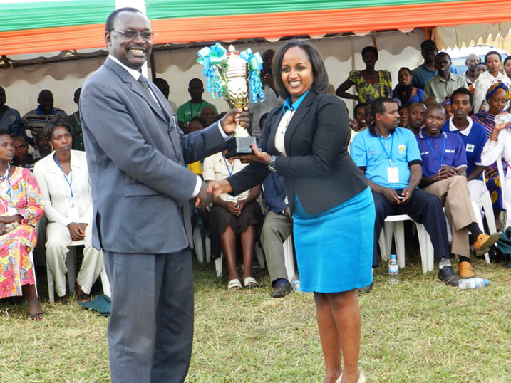 Banki Nyarwanda y'Iterambere (BRD) ni yo yahize izindi muri iri murikagurisha.