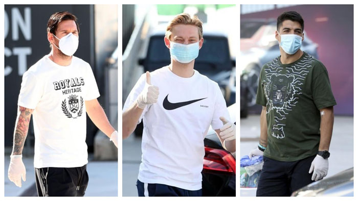 Abakinnyi bose babanje gupimwa Coronavirus