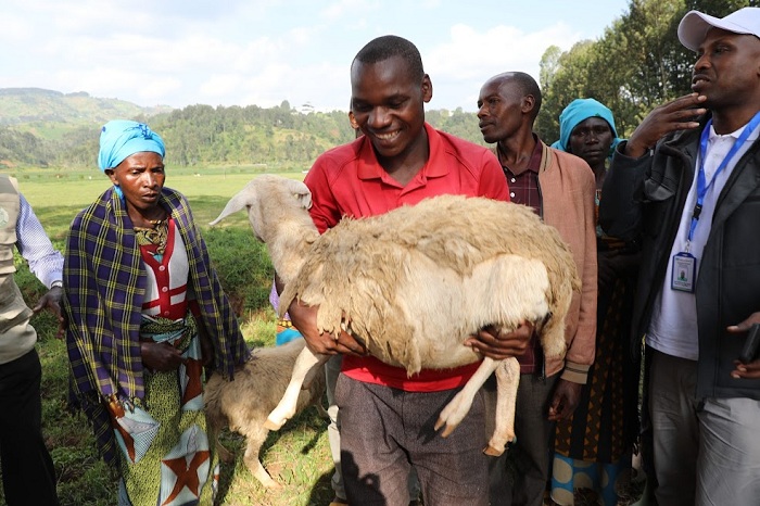 Barishimira amatungo bahabwa