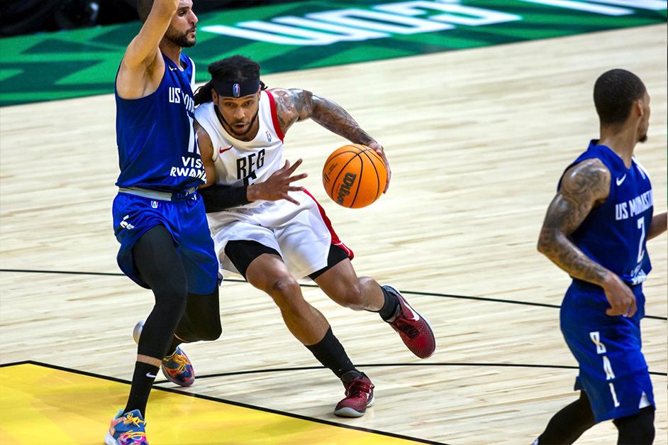 Cleveland Thomas ni we watsinze amanota menshi muri uyu mukino