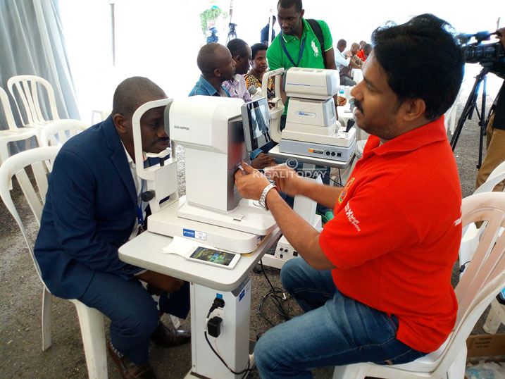 Abashoboye kuhaza basuzumwe n'indwara z'amaso