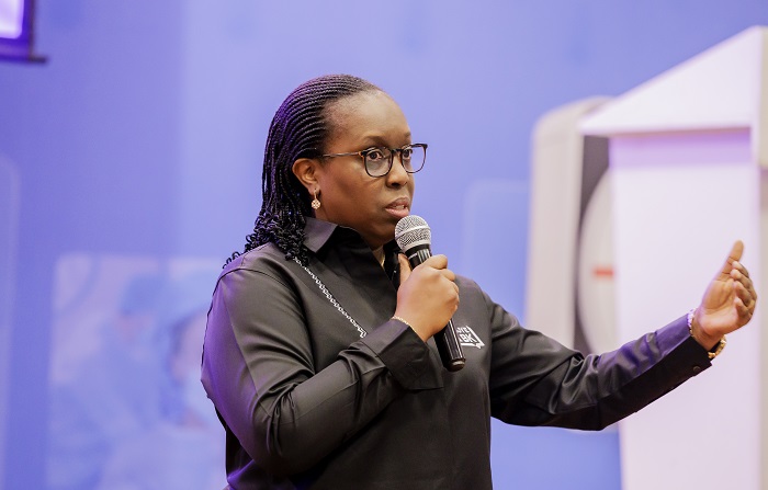 Umuyobozi Mukuru wa BK Group Plc, Beata Habyarimana, avuga ko bagamije gutanga ibisubizo muri Sosiyete Nyarwanda