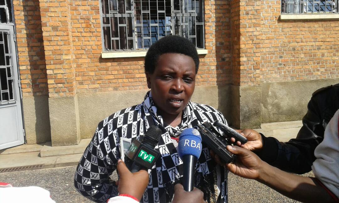 Benihirwe Charlotte, umuyobozi w'akarere wungirije ushinzwe imibereho myiza y'abaturage