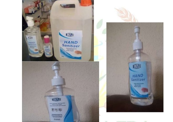 BEU Hand Sanitizer yagaharitswe