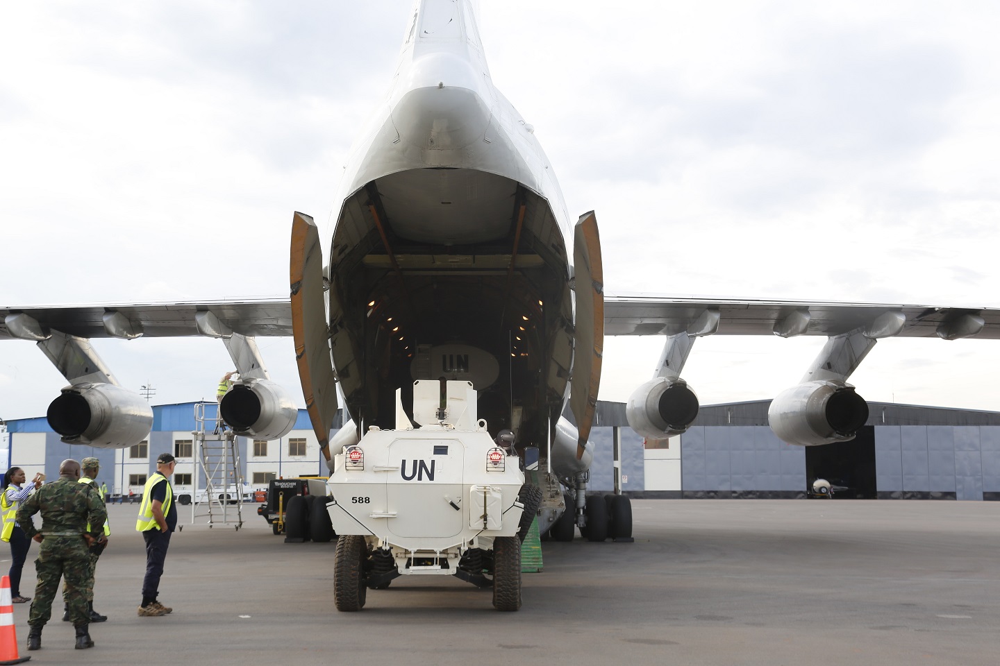 Bimwe mu bikoresho bizifashishwa muri ubu butumwa byagiye bisanga ibyagiye mbere 