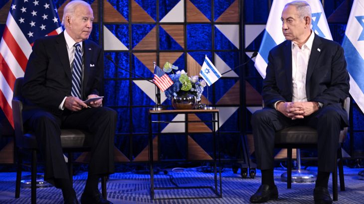 Perezida Joe Biden yagiranye ibiganiro na Benyamin Netanyahu, Minisitiri w'Intebe wa Israel