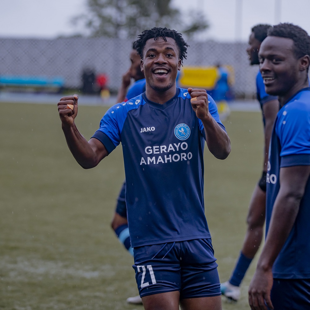 Bigirimana Abedi nyuma yo gutsindira Police FC igitego